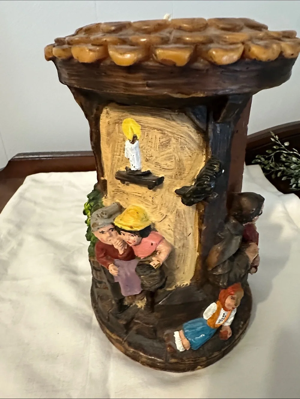 Johann Gunter Hand Carved Candle